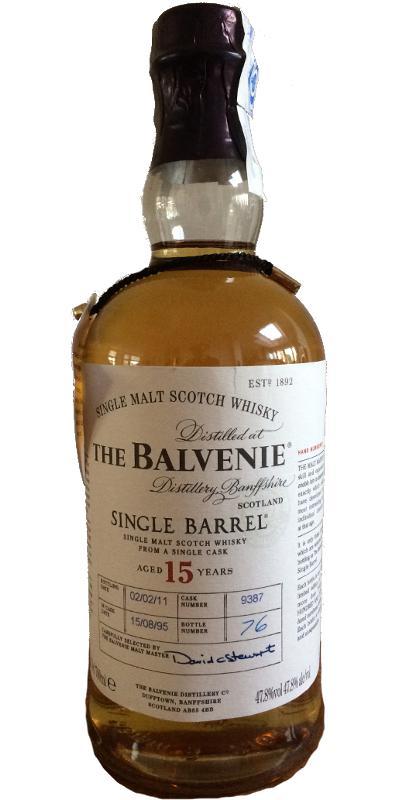 Balvenie 15-year-old Single Barrel