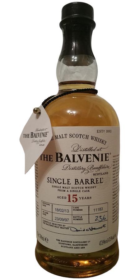 Balvenie 15-year-old Single Barrel