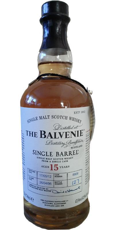 Balvenie 15-year-old Single Barrel