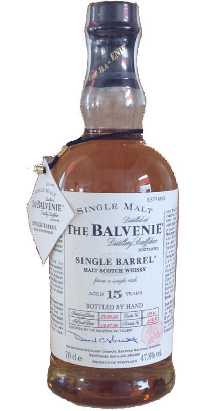 Balvenie 15-year-old Single Barrel