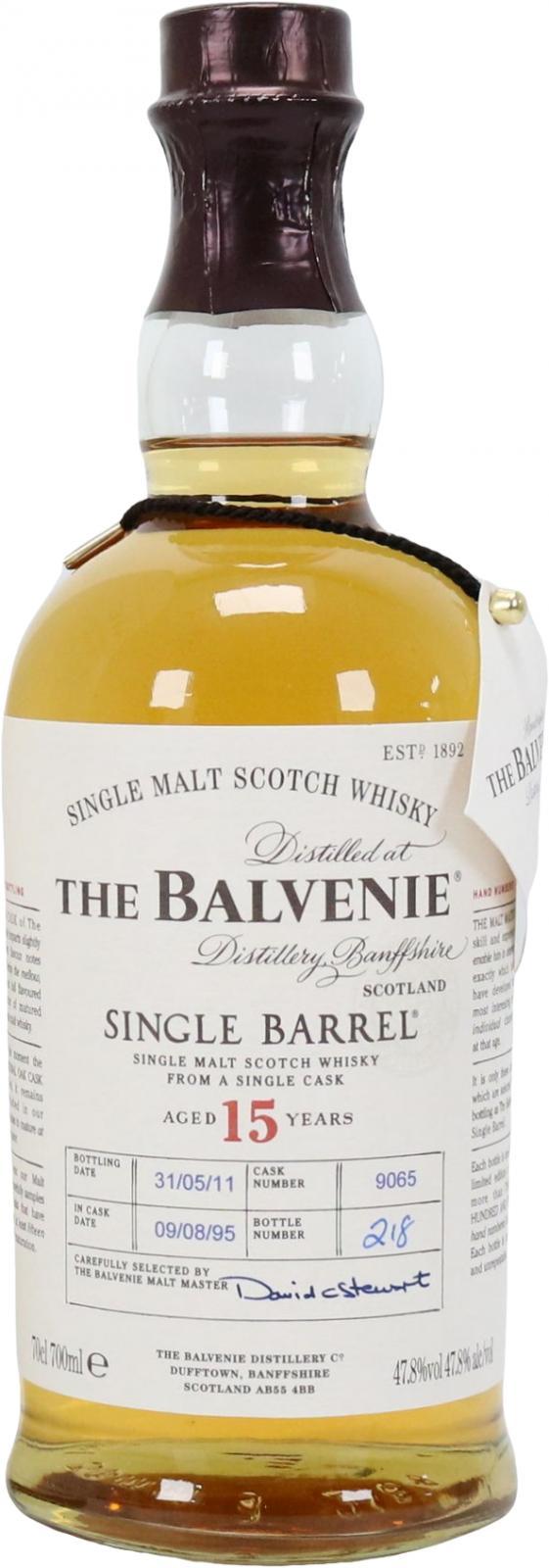 Balvenie 15-year-old Single Barrel