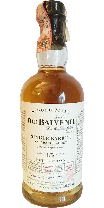 Balvenie 15-year-old Single Barrel