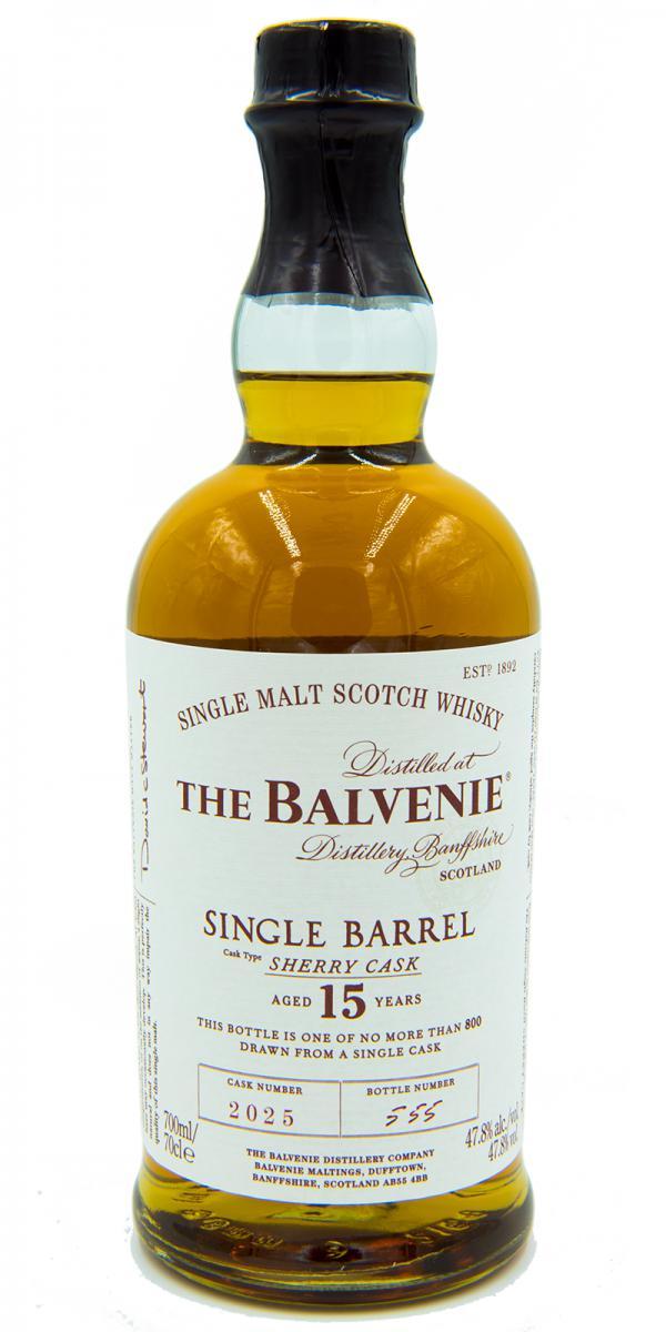 Balvenie 15-year-old Single Barrel - Sherry Cask