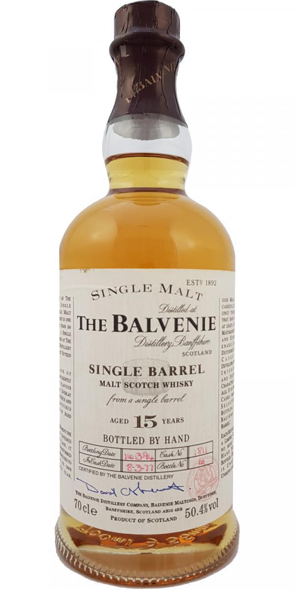 Balvenie 15-year-old Single Barrel