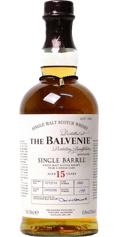Balvenie 15-year-old Single Barrel