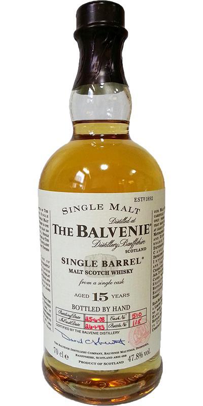 Balvenie 15-year-old Single Barrel