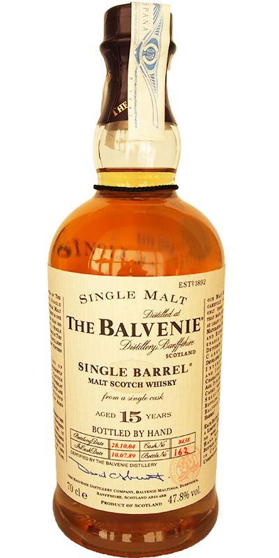 Balvenie 15-year-old Single Barrel