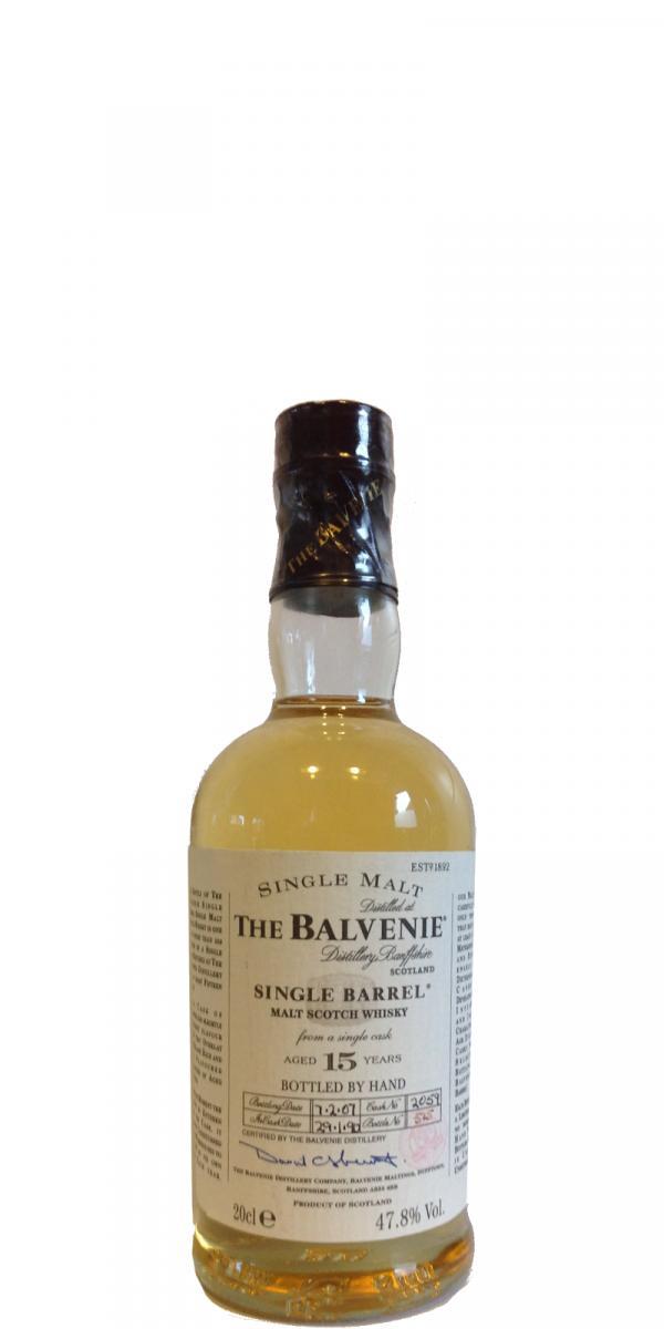 Balvenie 15-year-old Single Barrel
