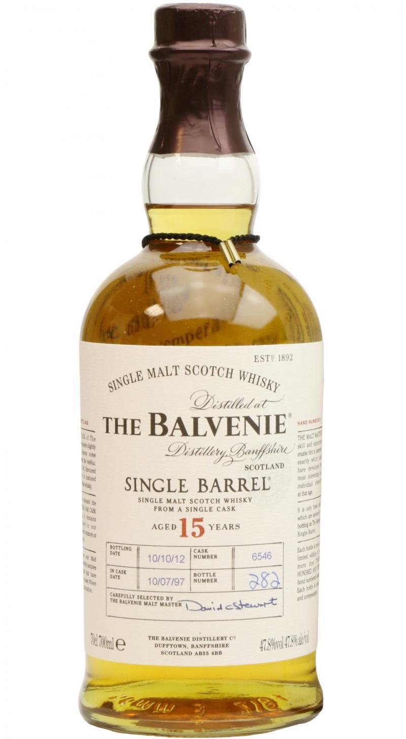 Balvenie 15-year-old Single Barrel