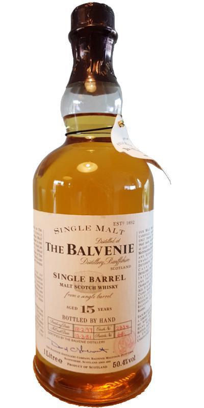 Balvenie 15-year-old Single Barrel