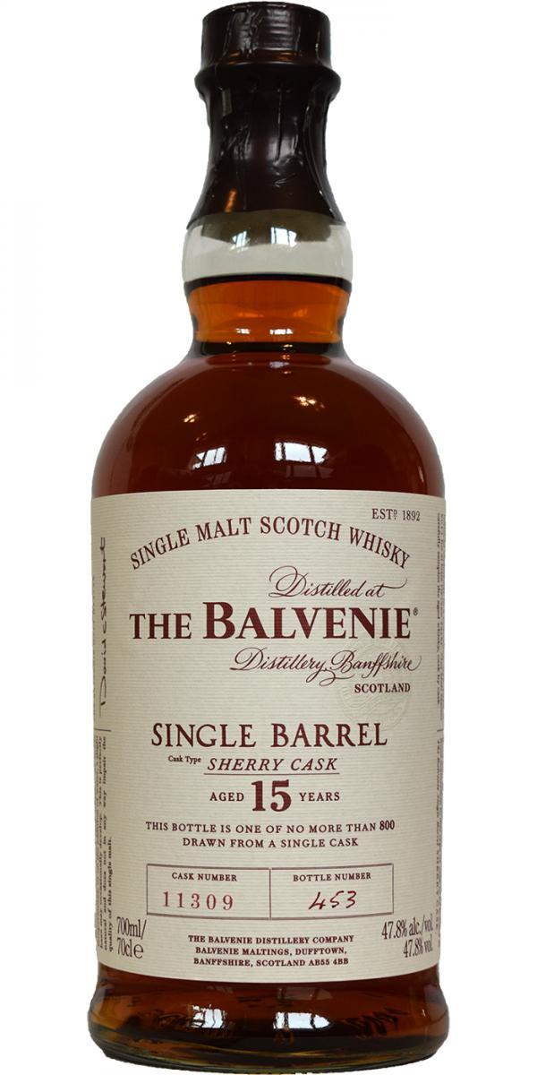 Balvenie 15-year-old Single Barrel - Sherry Cask