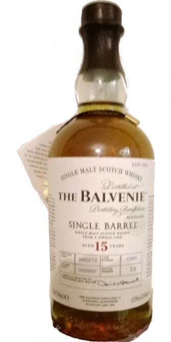 Balvenie 15-year-old Single Barrel