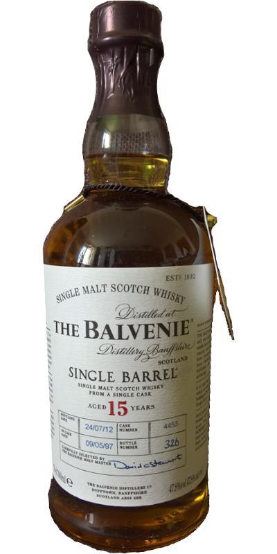 Balvenie 15-year-old Single Barrel