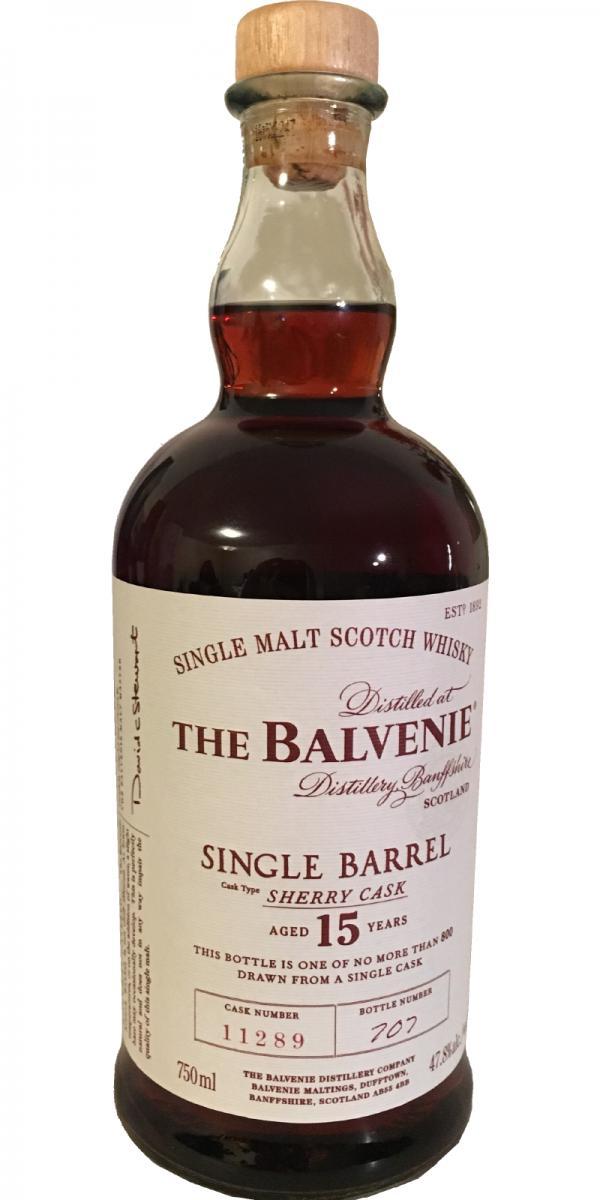 Balvenie 15-year-old Single Barrel - Sherry Cask