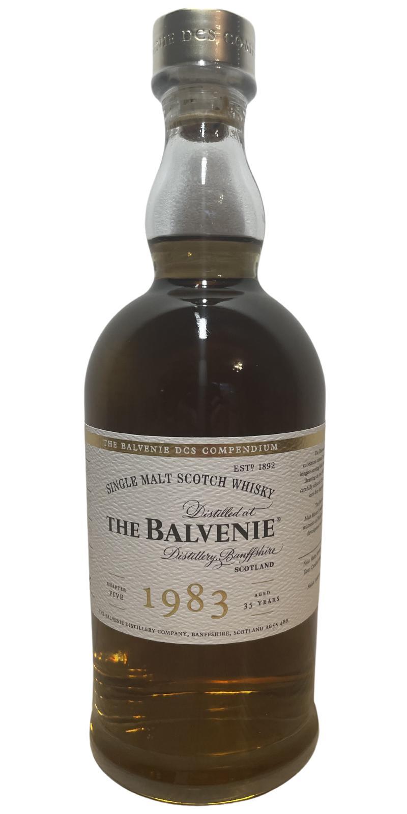 Balvenie 1983 DCS Compendium - Chapter Five
