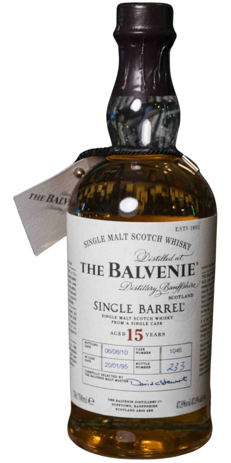 Balvenie 1995 Single Barrel