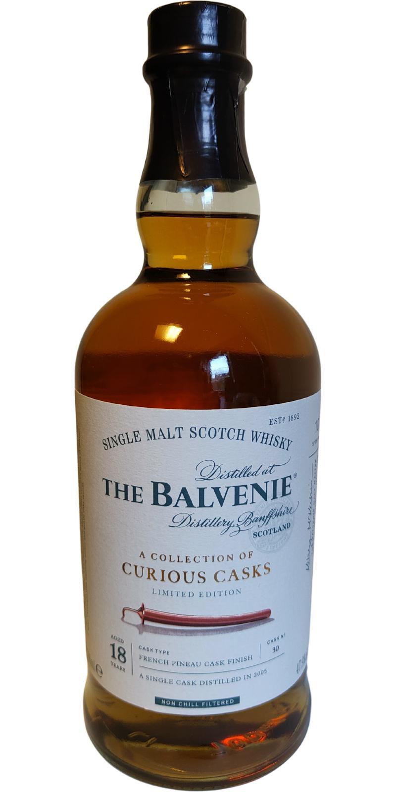 Balvenie 2005 A Collection of Curious Casks