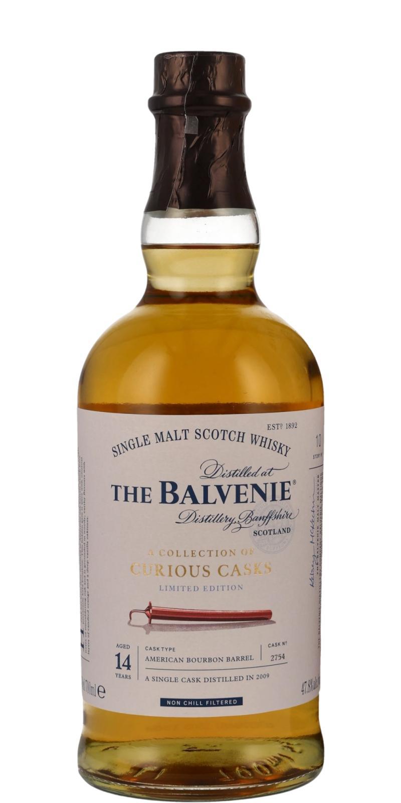Balvenie 2009 A Collection of Curious Casks
