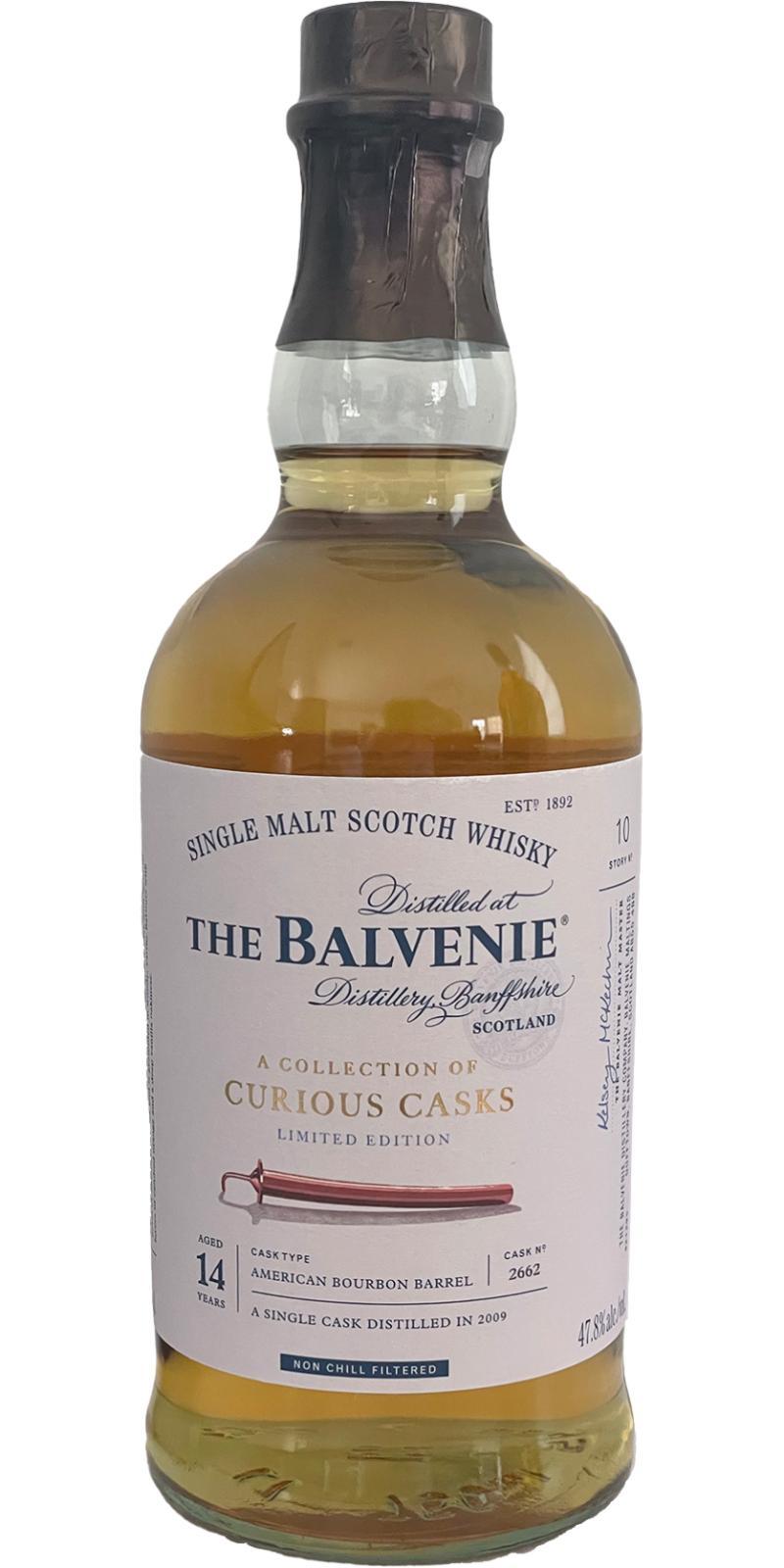 Balvenie 2009 A Collection of Curious Casks