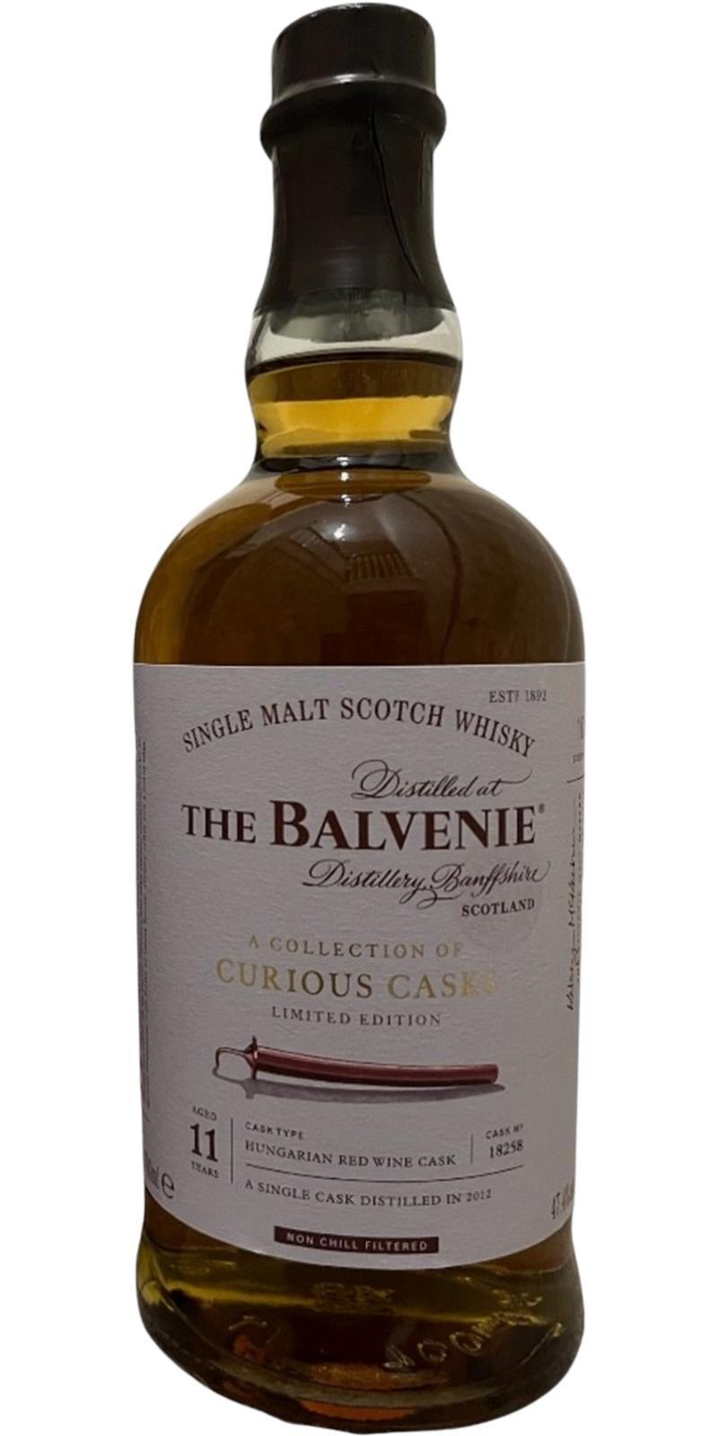 Balvenie 2012 A Collection of Curious Casks