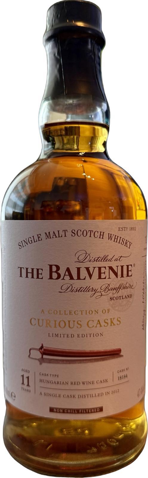 Balvenie 2012 A Collection of Curious Casks