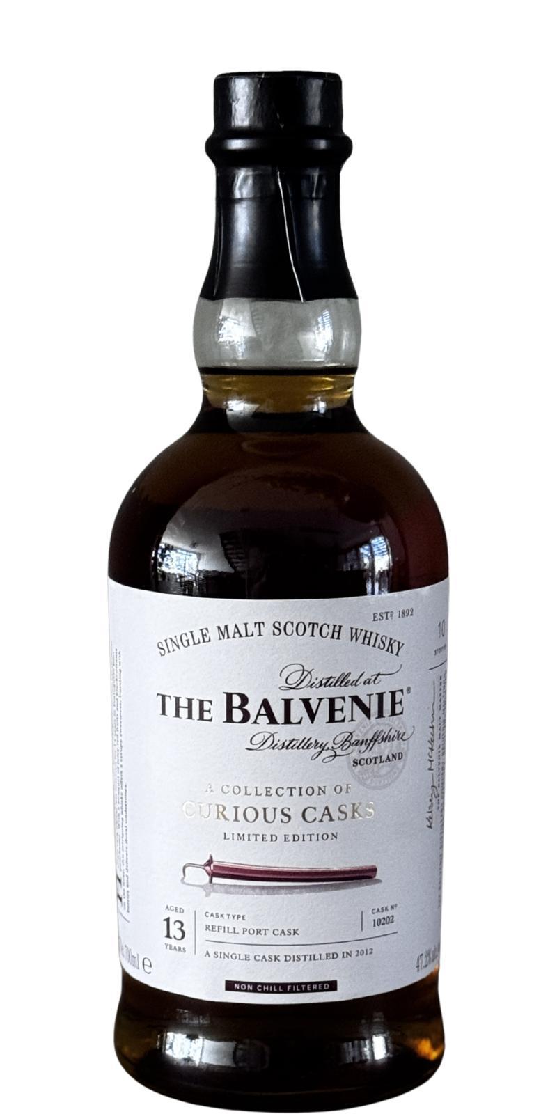 Balvenie 2012 A Collection of Curious Casks