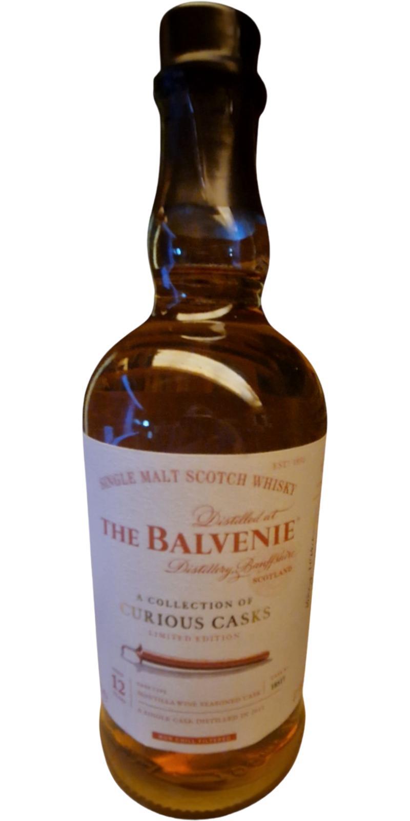 Balvenie 2012 A Collection of Curious Casks
