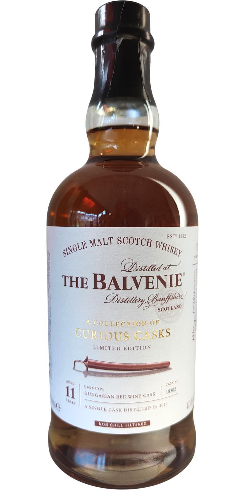 Balvenie 2013 A Collection of Curious Casks