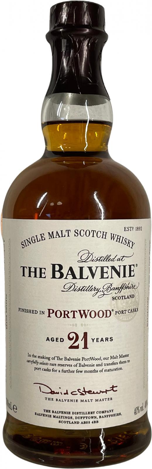 Balvenie 21-year-old PortWood