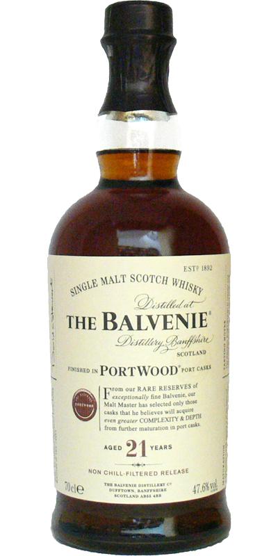 Balvenie 21-year-old PortWood - Non Chill-Filtered Release