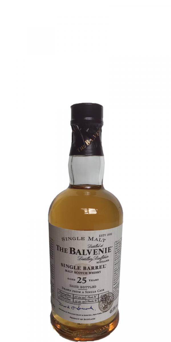 Balvenie 25-year-old Single Barrel