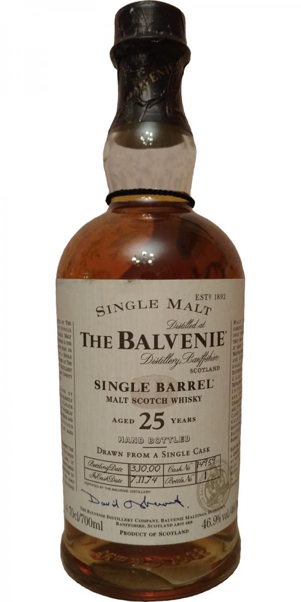 Balvenie 25-year-old Single Barrel