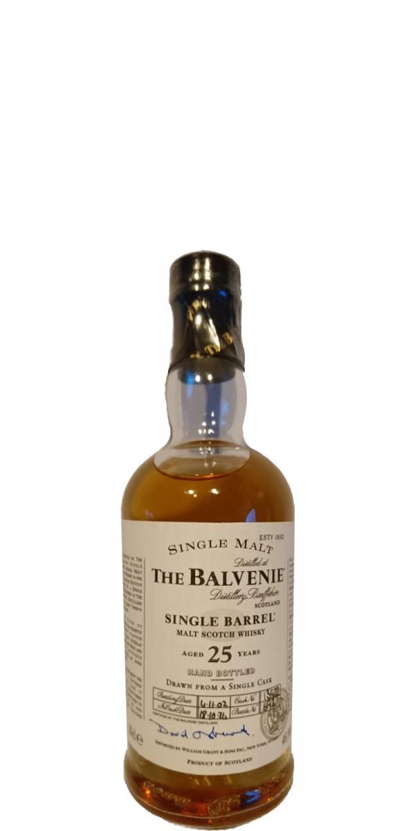 Balvenie 25-year-old Single Barrel