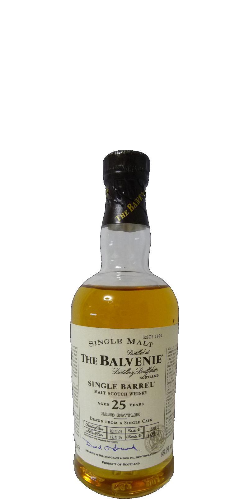 Balvenie 25-year-old Single Barrel