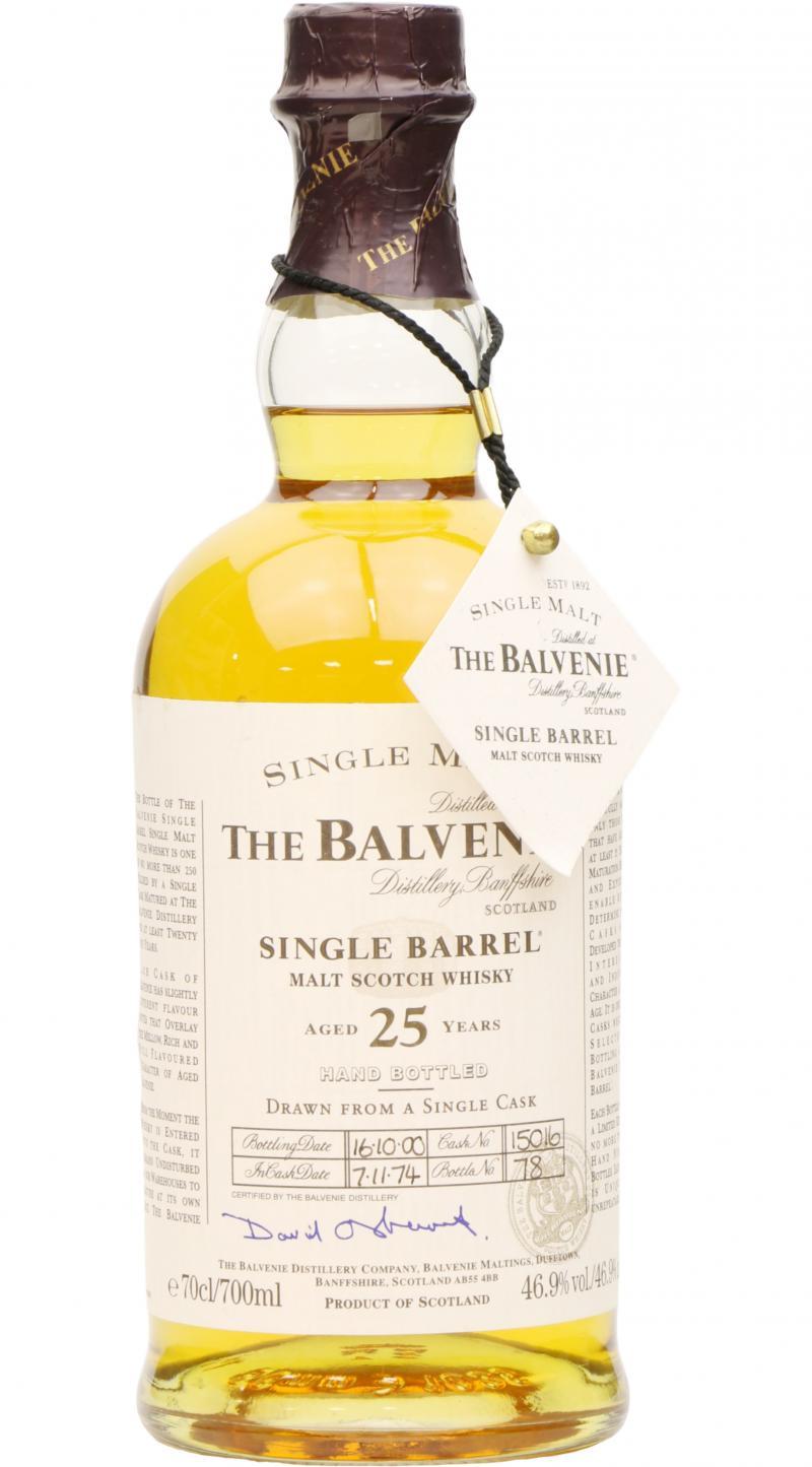 Balvenie 25-year-old Single Barrel