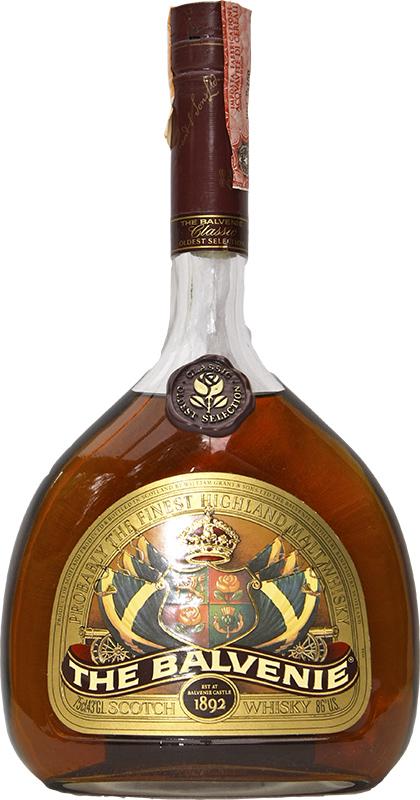 Balvenie Classic Oldest Selection Wine shaped bottling 'Rose'