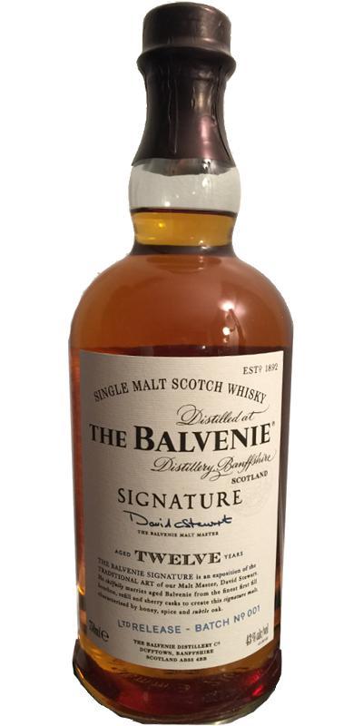 Balvenie Signature Batch #1