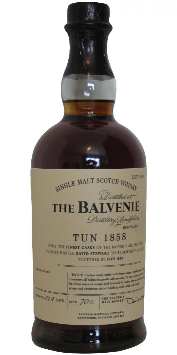 Balvenie Tun 1858 Batch No. 5