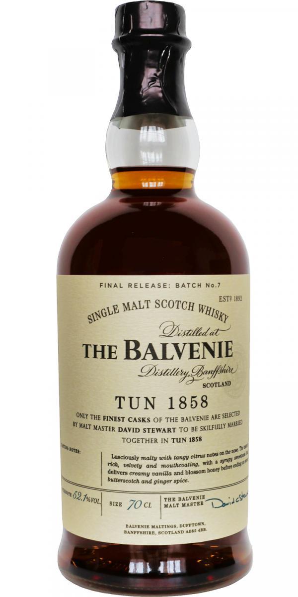 Balvenie Tun 1858 Batch No. 7