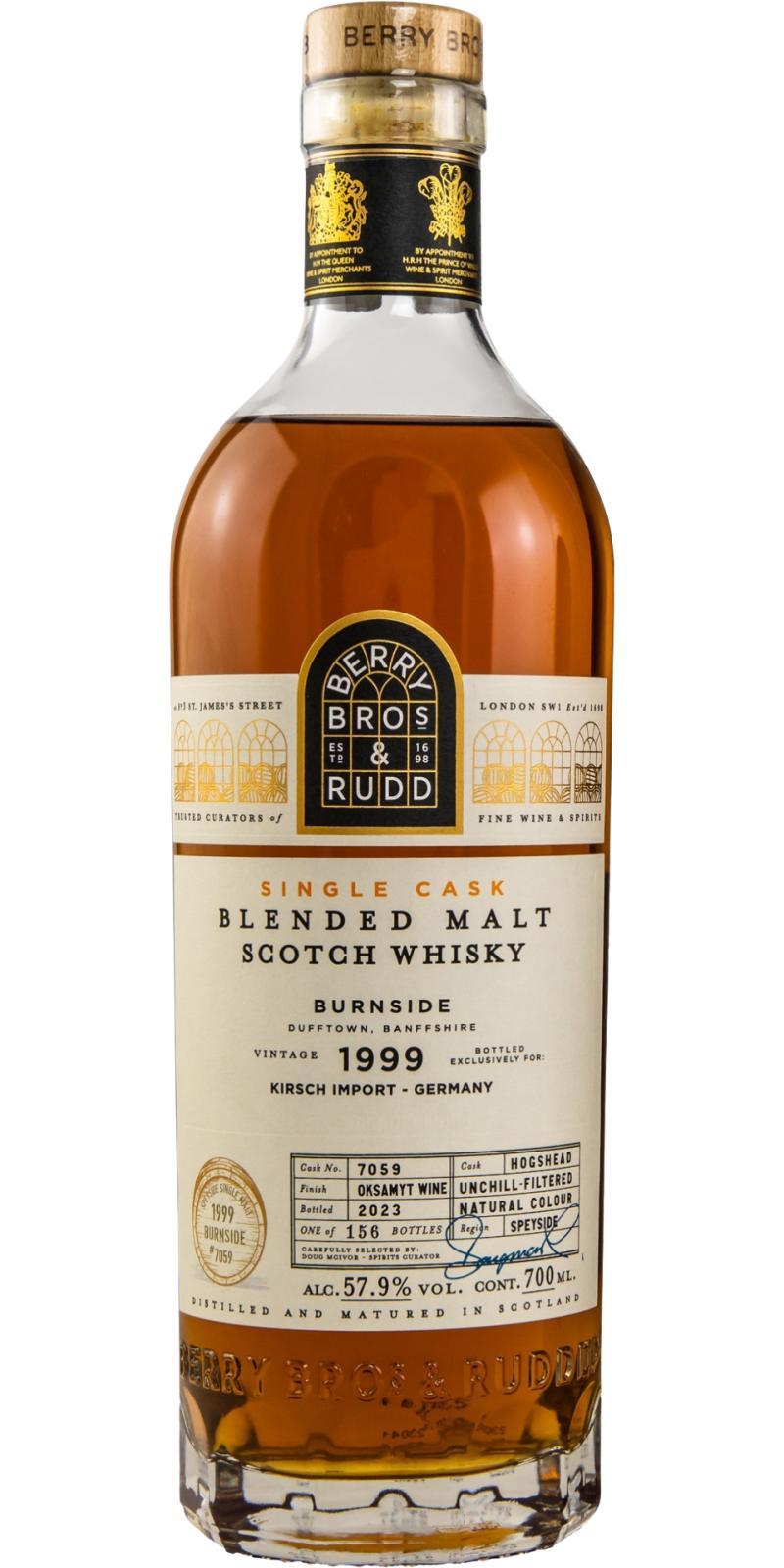 Burnside 1999 BR Single Cask