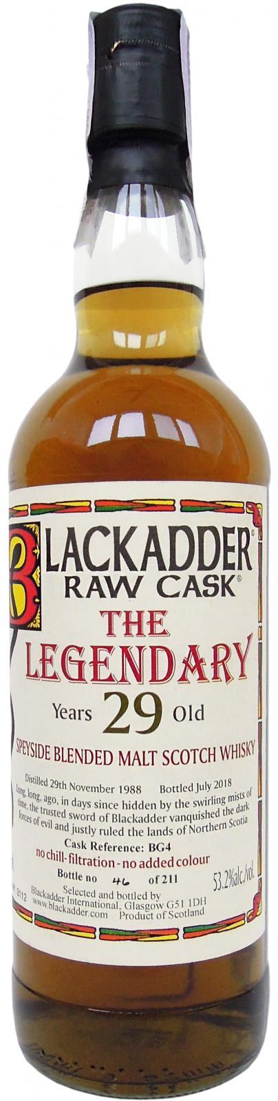 Burnside 1988 BA Raw Cask - The Legendary