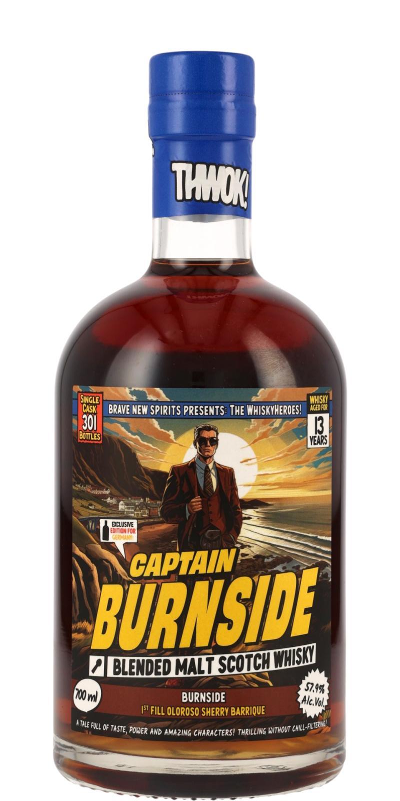 Burnside 13-year-old BNSp The WhiskyHeroes - Captain Burnside