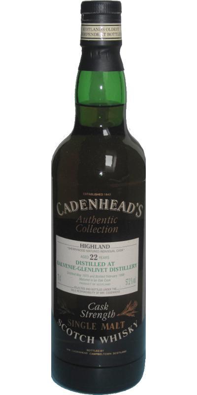 Balvenie 1975 CA Authentic Collection