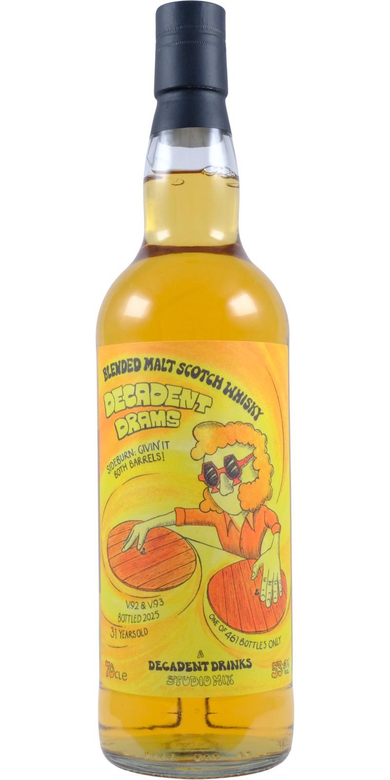 Sideburn 31-year-old DeDr Decadent Drams