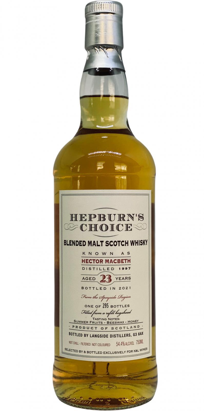 Hector Macbeth 1997 LsD Hepburn's Choice