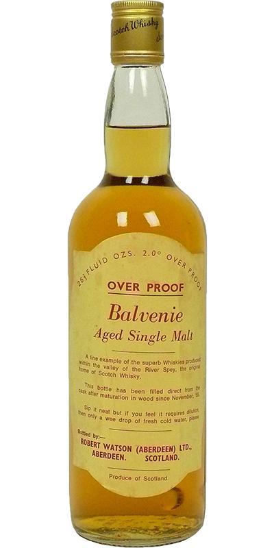 Balvenie 1965 RW Over Proof