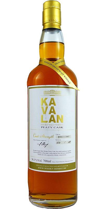 Kavalan 2006  Peaty Cask