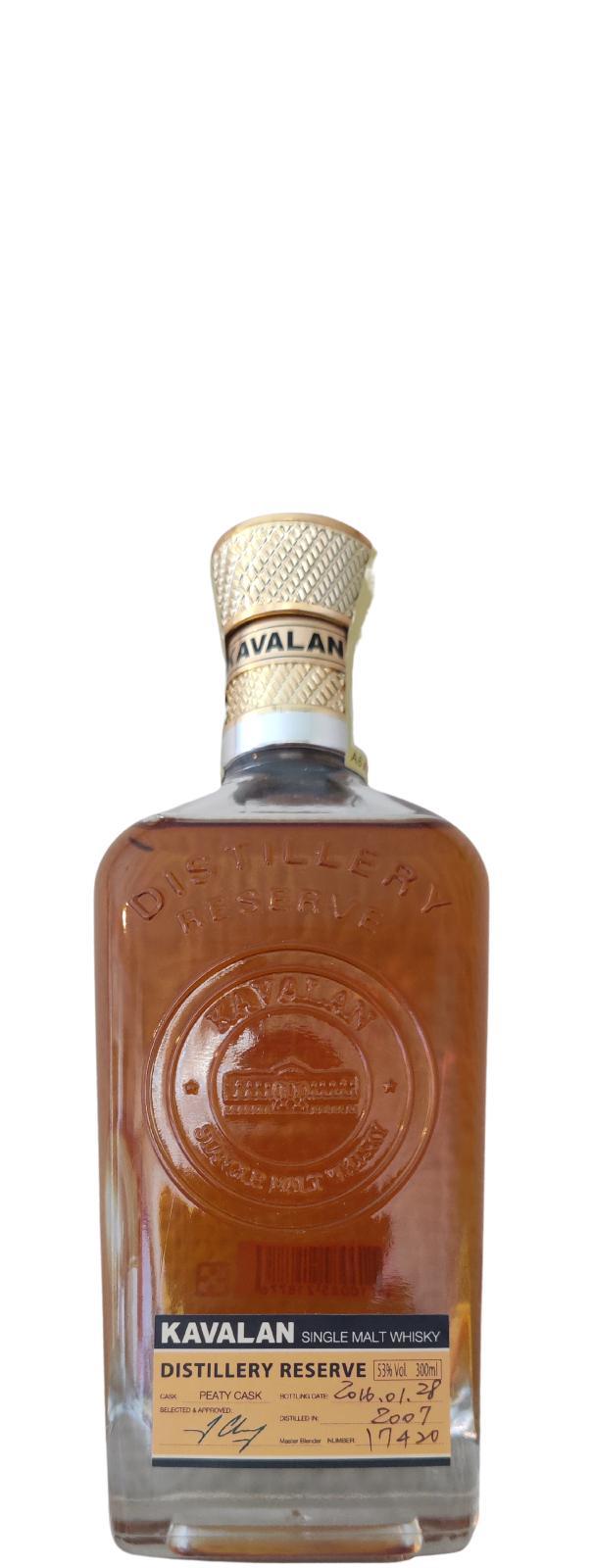 Kavalan 2007  Distillery Reserve