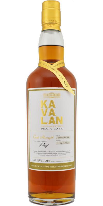 Kavalan 2007  Peaty Cask