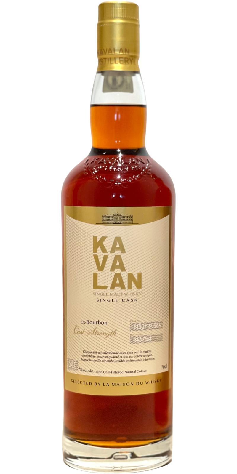 Kavalan 2015  Ex-Bourbon Cask